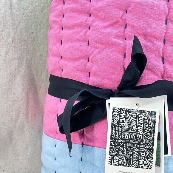 Gee’s Bend Target 2024 Lap Quilt Pieced Throw Delia Thibodeaux Modern Qu… - Picture 2 of 6